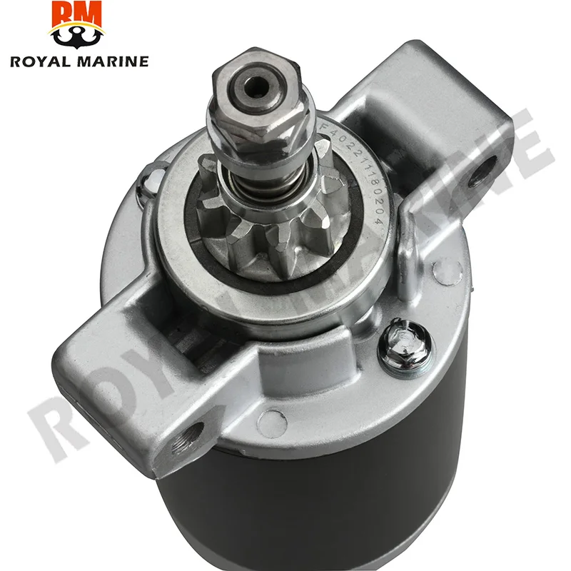 

66M-81800 Стартер для подвесного двигателя YAMAHA, 4-тактный F15ESH 66M-81800-00 для Mercury 50-893894, заменяет лодочный мотор