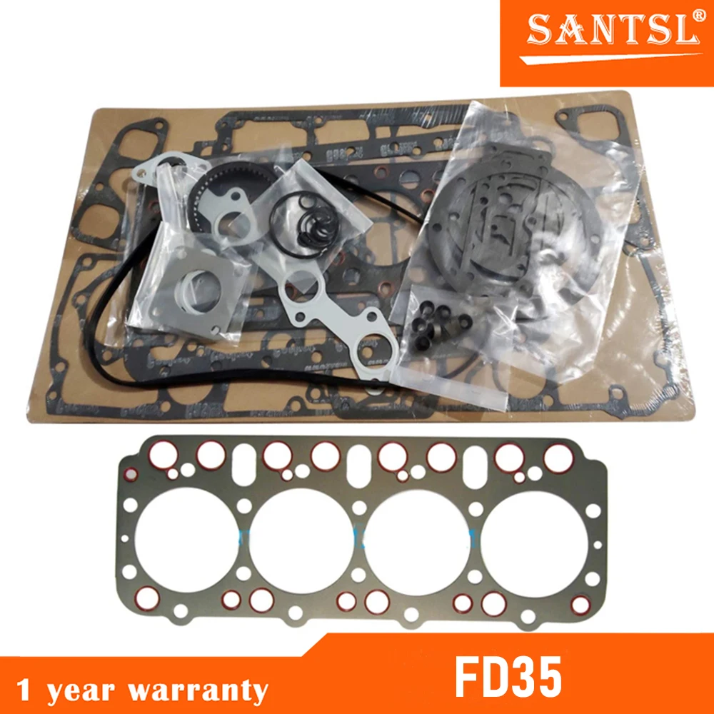 Full Overhaul Gasket Kit FD35 FD35T Set For Nissan Engine UD Truck Forklift Auto Parts