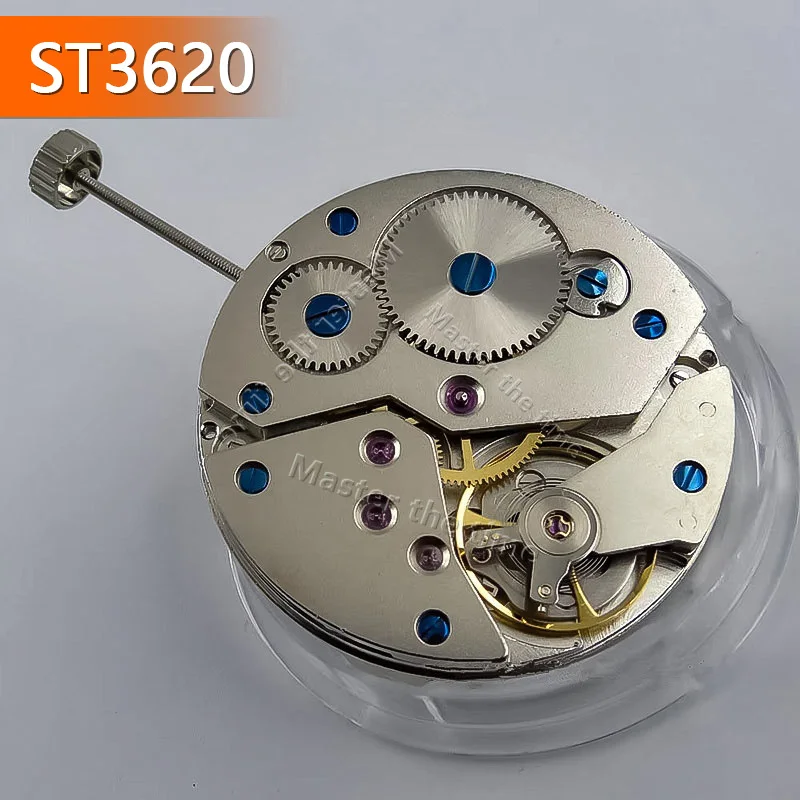 ST3620 6498 Manual Winding Watch Movement Repair 17 Gemstone Mechanical Watch Core Suitable for Watch Maintenance