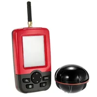 cross-borderHot salesHot Sale 100M Fishing Echo Sounder Portable Receiving Host LCD Screen Sonar Fish Finder Underwater Wireless