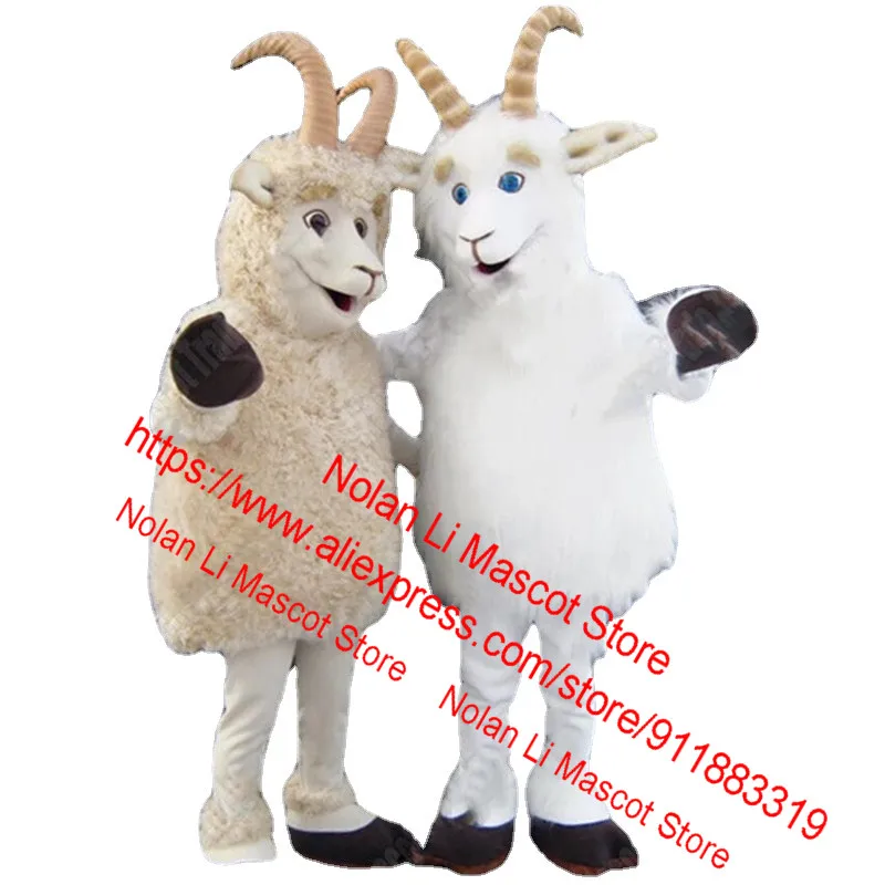 

High Quality Sheep Mascot Costume Cartoon Set Birthday Party Cosplay Advertising Promotion Easter Adult Carnival Gift 1057