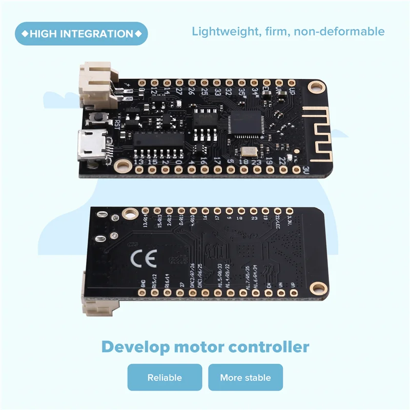 ABSQ-MKS DUAL FOC V3.2 BLDC Servo Motor Board ESP32 3-Phase Driver Brushless Development Motor Controller Simple FOC Shield
