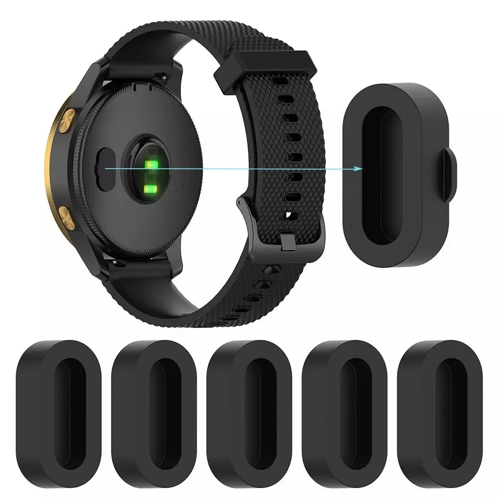 10 unids/set tapón antipolvo para Garmin Fenix8 7 7X Pro 6 6X Pro 5 5X Plus Epix Pro Gen 2 puerto de carga tapa antipolvo