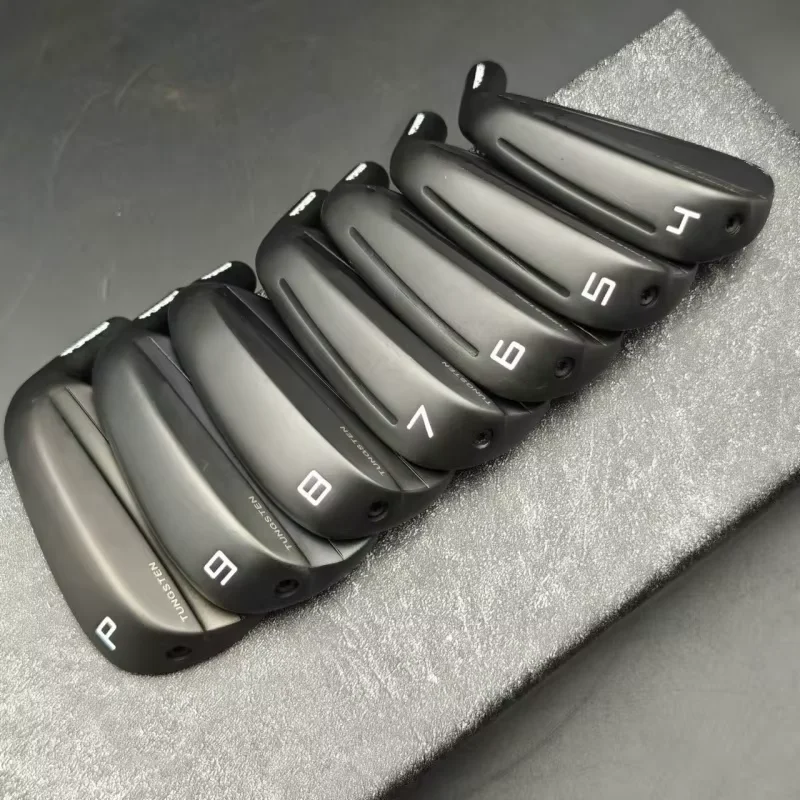 

STLF OEM ODM Golf Clubs Iron Sets Branded Black Stainless Steel Two Piece Golf Blades Irons Golf Head