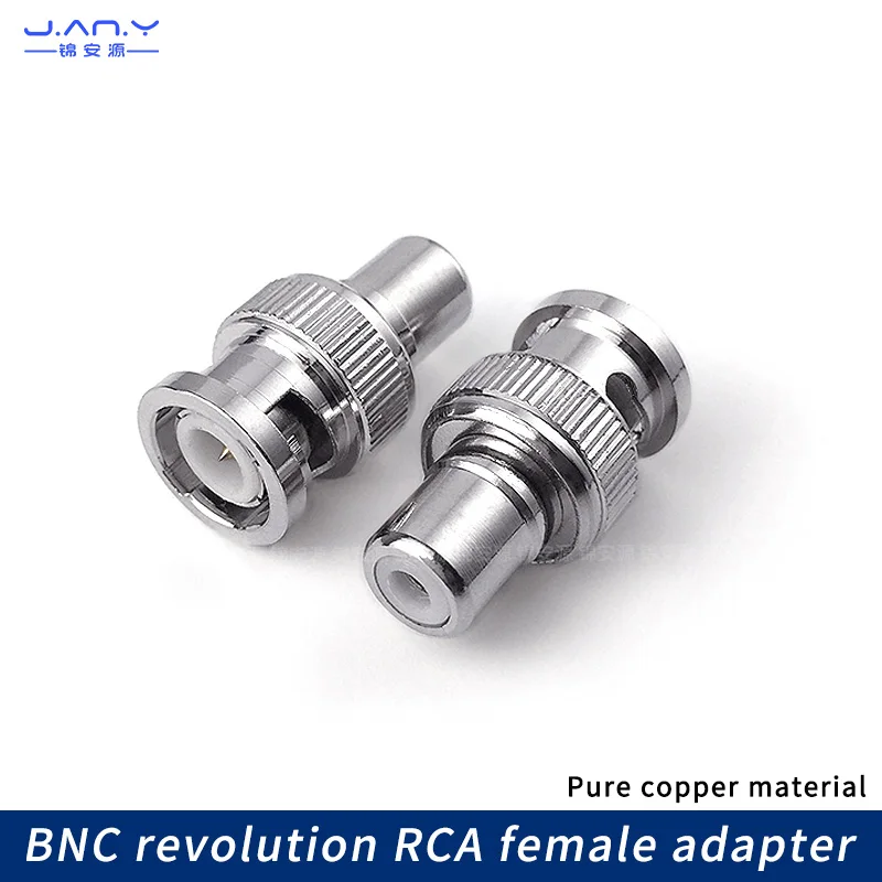 Connecteur plaqué or BNC Revolution RCA 600, Q9 Head Turn AV Master, prise audio vidéo, support BNC Turn Ann 600