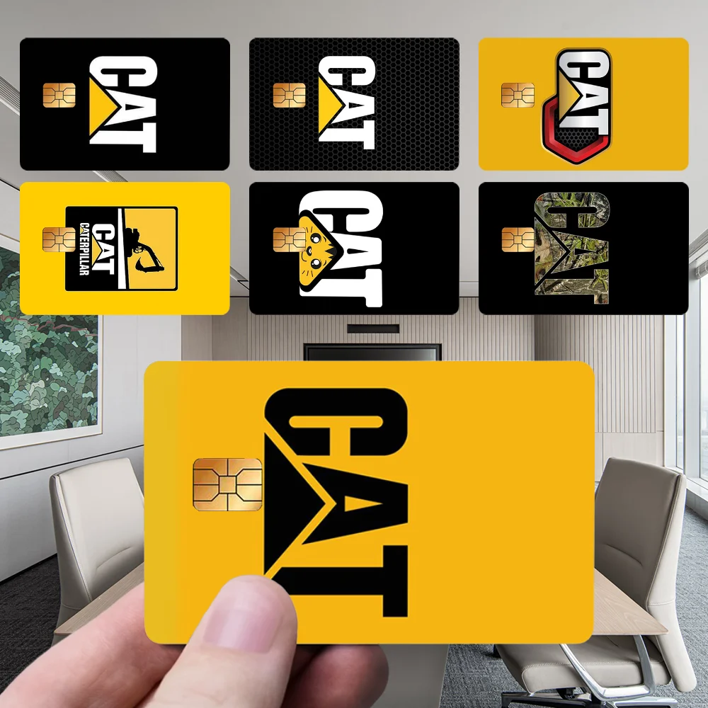 C-Caterpillars C-CAT Stickers New Cartoon Card Debit Bank Charge Card Bus Metro Waterproof Sticker Decal Decoration