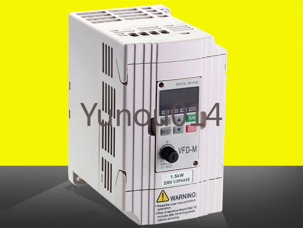 New Delta Inverter, VFD015M21A, 0.4KW, 0.75KW/1.5KW, Output Frequency 0.1-400Hz, Carrier Frequency Up to 15kHz