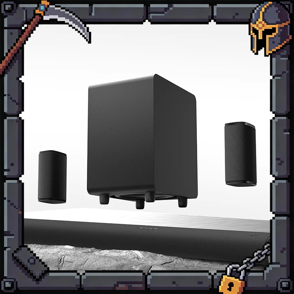 

Беспроводная Bluetooth-колонка MOON QUINTET с объемным звуком Dolby Panoramic, домашняя акустическая система с физическим объемным звучанием, поддержка входов OPT, DC, USB