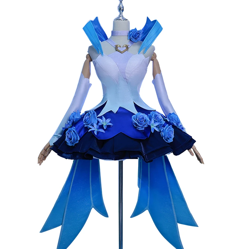 Cos GongSunli Costume Flower dance Cosplay fairy Sweet floral dress Game Honor of King women Cosplay