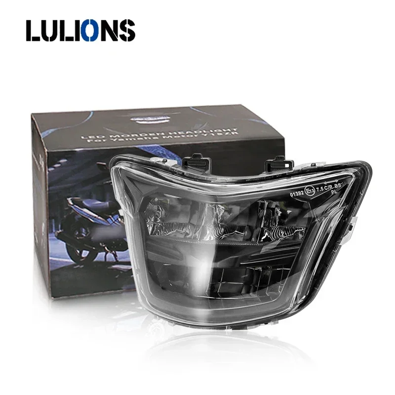 For YAMAHA Y15ZR V1 H4 High Low Beam Head Light 12V 6000K Smoked Transparent Headlamp Motorcycle Headlight Assembly Kit