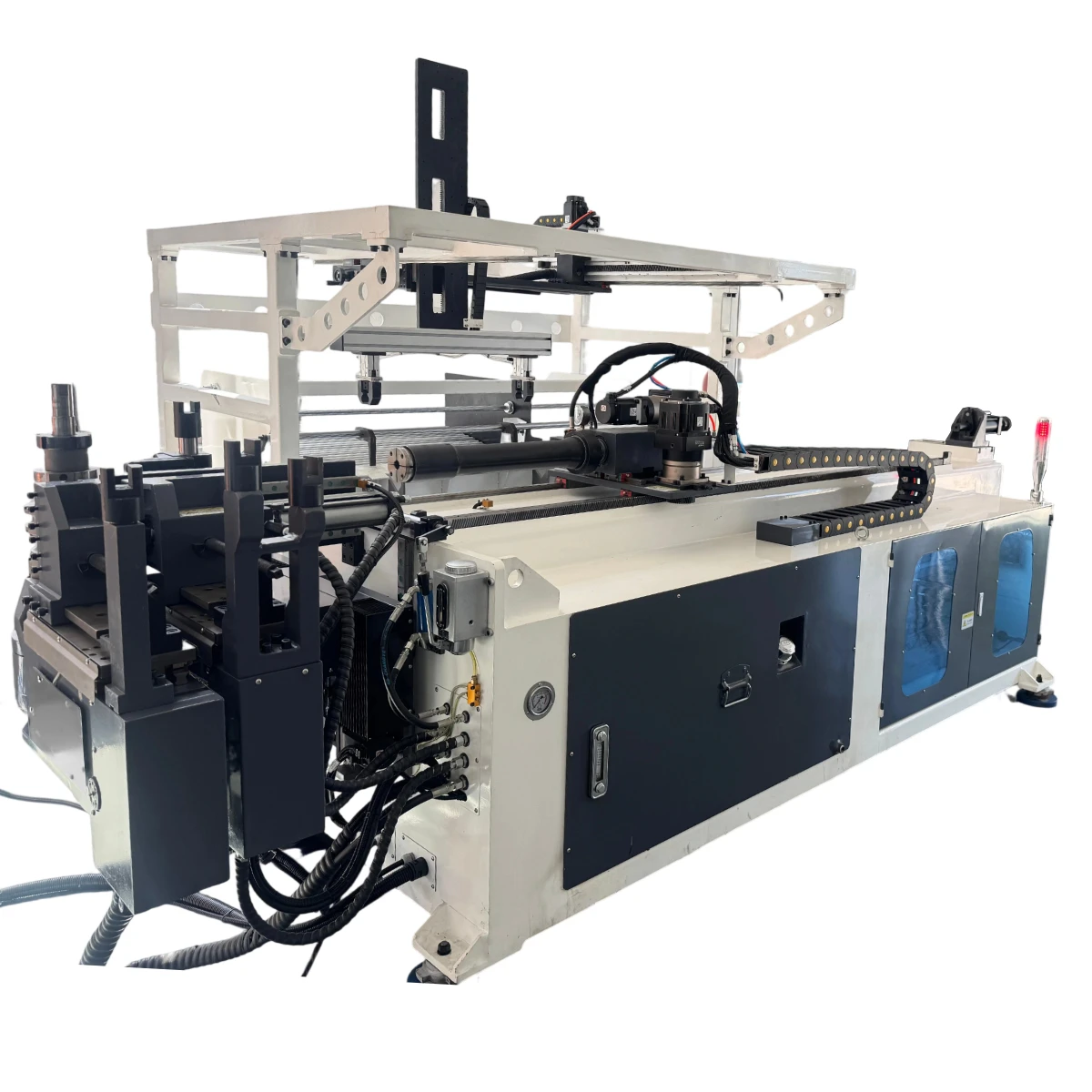 CNC Tube Bending Machine with Robotic Hand Feeding, High Precision Automated, Suitable for Pipe Processing, Aliexpress Popular