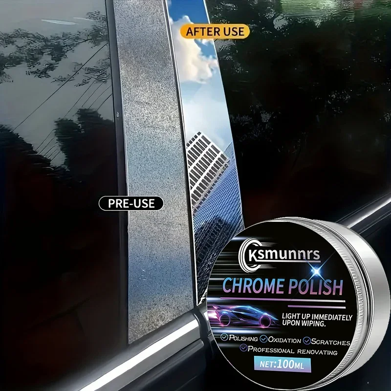 Good Multi-Purpose Automotive Electroplating & Polishing Wax for Aluminum Wheels & Bumpers, High-Quality Metal Refurbishment, Ca