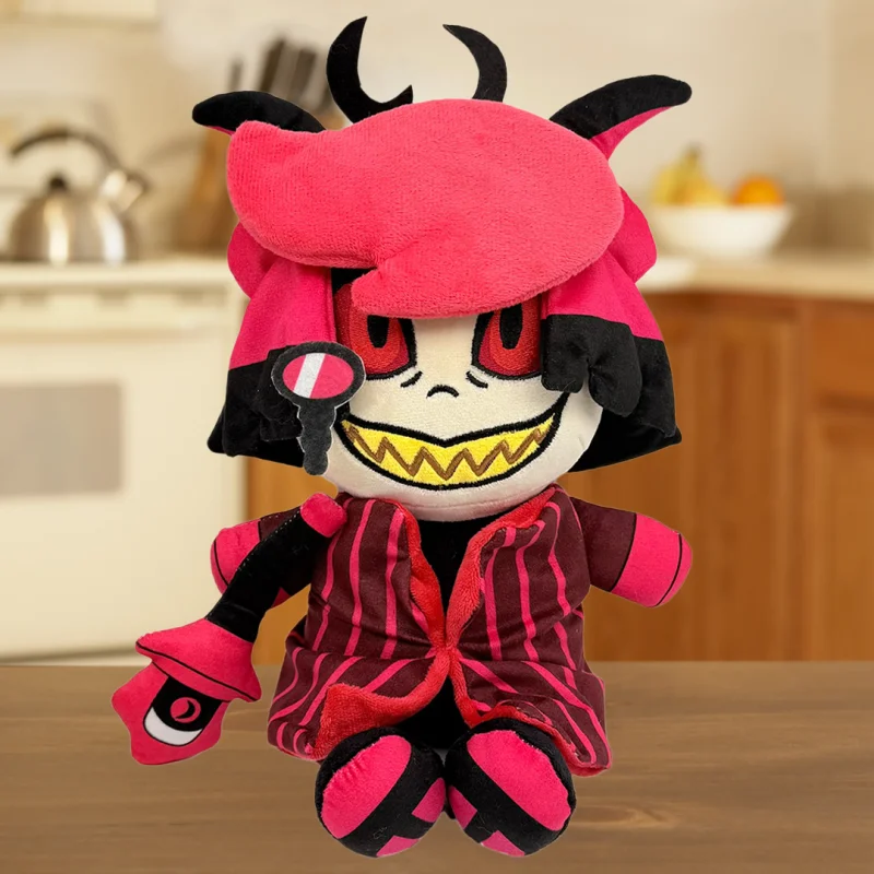 

Плюшевая кукла Hell Inn: Аниме-персонажи, окруженные демонами и клоунами, милые мягкие игрушки для фанатов аниме, подарки на праздники и дни рождения