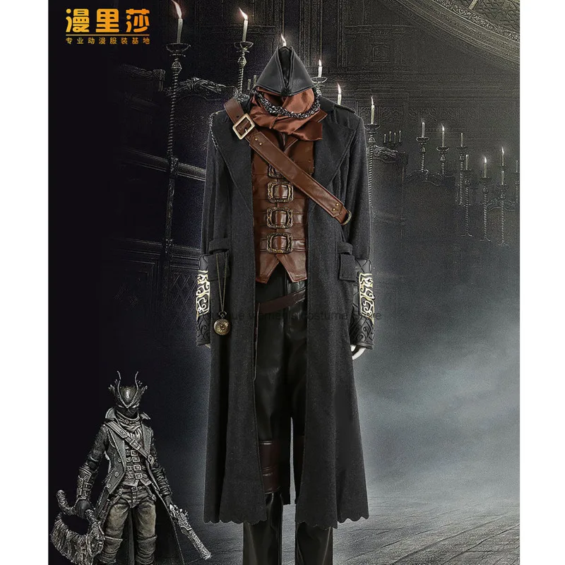 

Anime Game Suit Curse Hunter Cosplay Costume Halloween Cosplay Costume Men Uniform Custom Full Set