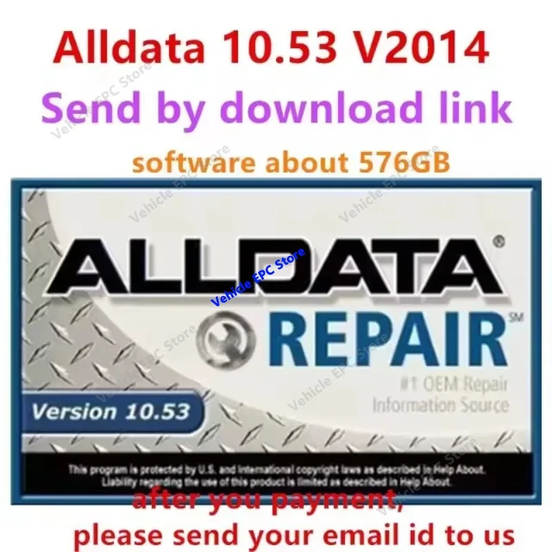 Hot Latest alldata 10.53 software + mitchel l On demand 5 auto repair alldata software All data car software with Wiring diagram
