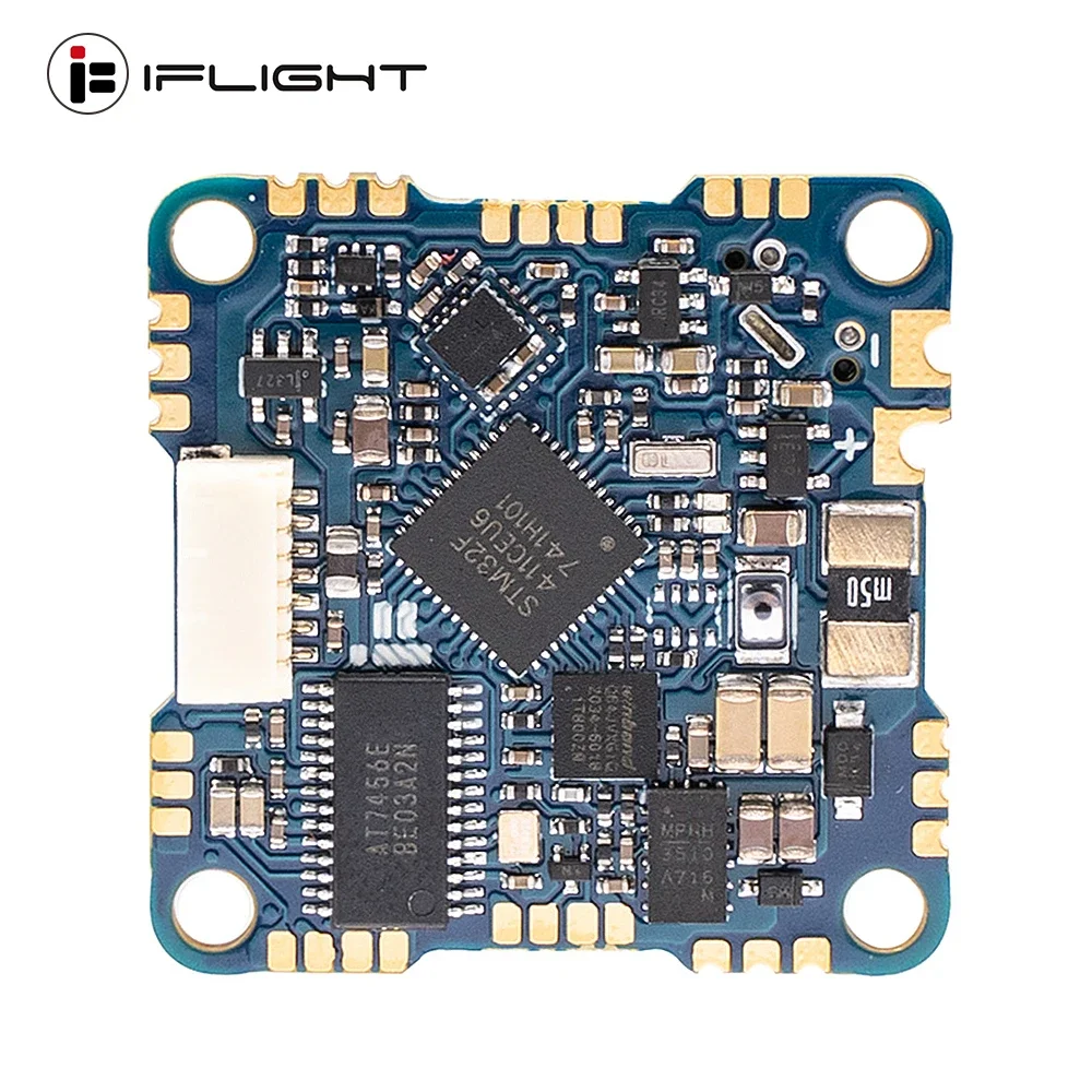 

IFlight Whoop F411 F4 20A AIO Board (BMI270) BLHeli-S 5V 2A USB Micro with 25.5*25.5mm Mounting Holes for RC FPV Racing Drone