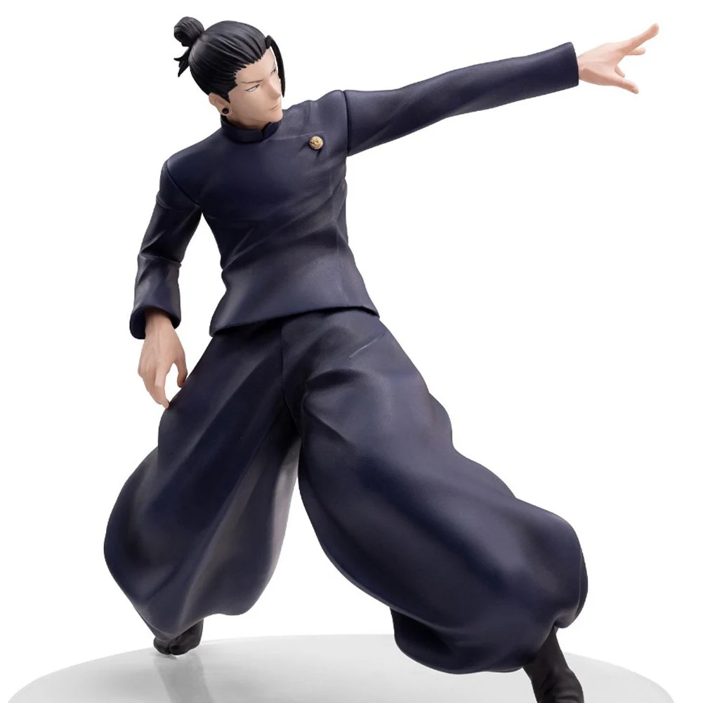 Jjk figuras de anime satoru gojo/goo suguru pose de pé estatueta de ação vale a pena colecionando modelos estátua ornamento de mesa presentes