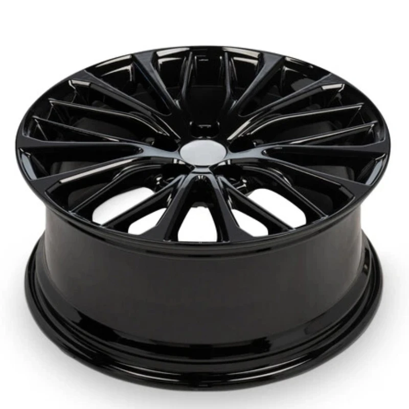 18" x 8" Gloss Black Replacement Wheel Rim – OEM Quality Alloy for Toyota Camry 2018–2022, 75221C, 235/45R18 6