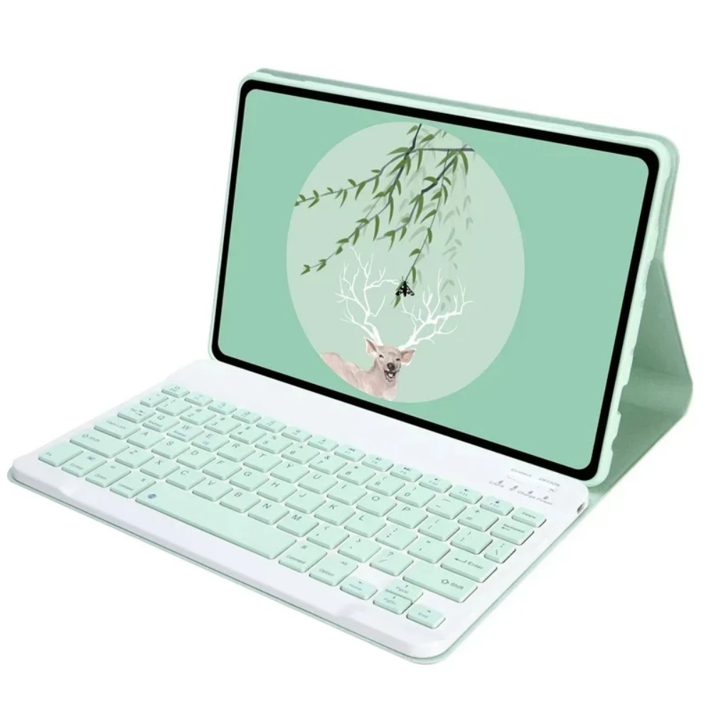 

Чехол-клавиатура для планшетов Samsung Galaxy Tab S6 (2019) 10,5 дюймов SM-T860 SM-T865, чехол-подставка с беспроводной Bluetooth-клавиатурой, Funda