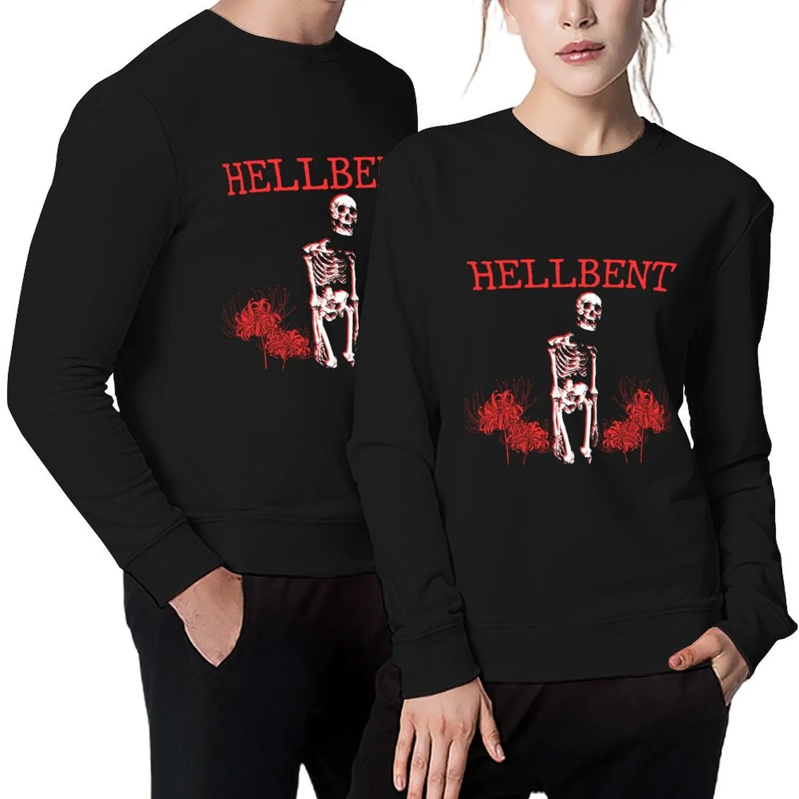

Hellbent Skeleton Pullover winter clothes autumn mens clothing men clothes pullover