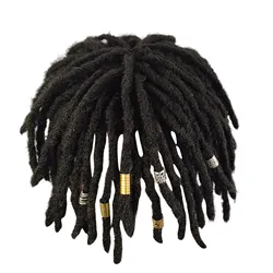 Synthetic Dreadlock Faux wig Knotless Box Braided Wig Lace Front Braided Wig Full Lace African Braiding Hair For Man Women