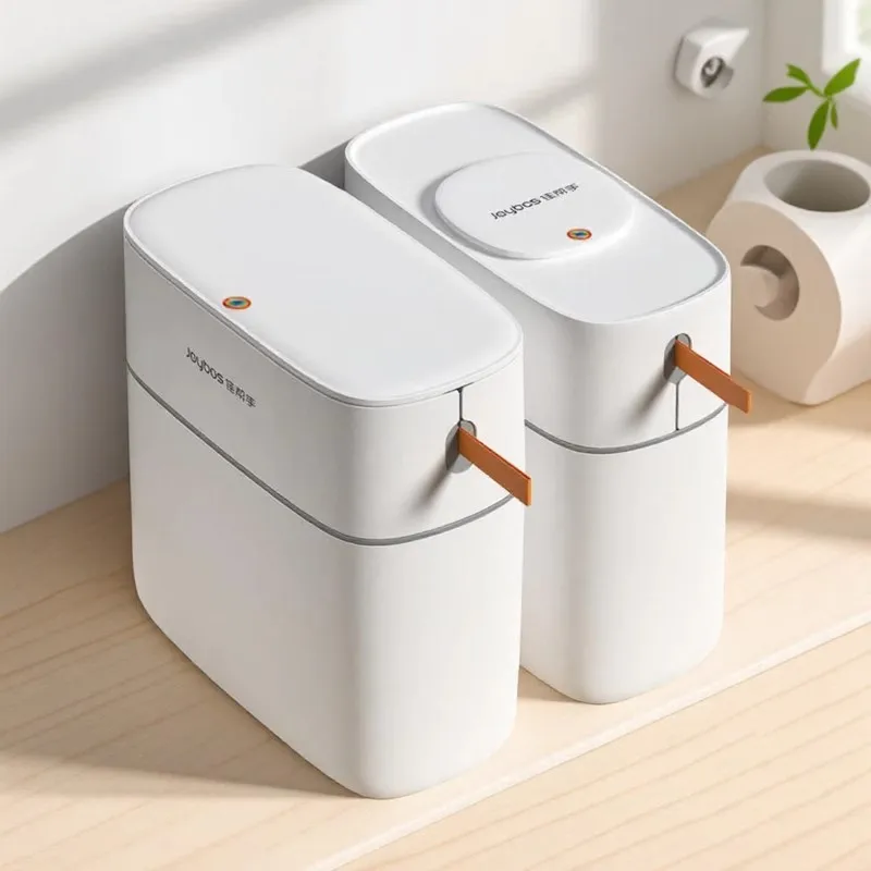 

Large Capacity Waste Bins Food Waste Trash Bin Water Proof Trash Can Bathroom Luxury Litter Bins Toilet Cleaning Accessories