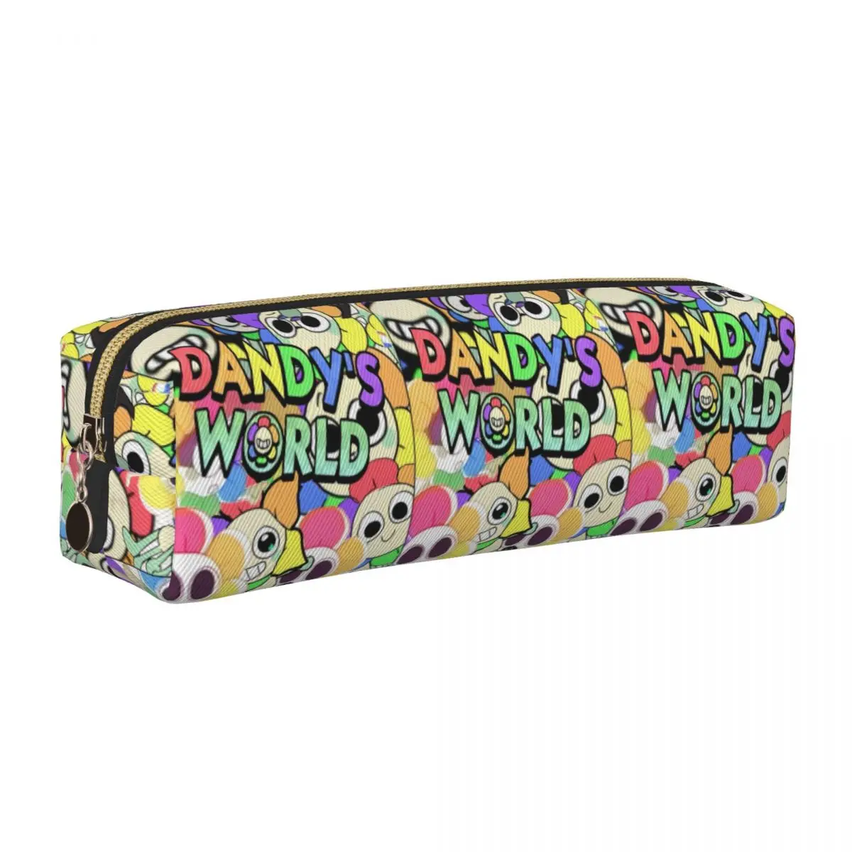 

Fashion Dandy's World Cartoon Pencil Case Horror Game Pencilcases Pen for Student Large Storage Bag Office Cosmetic Stationery