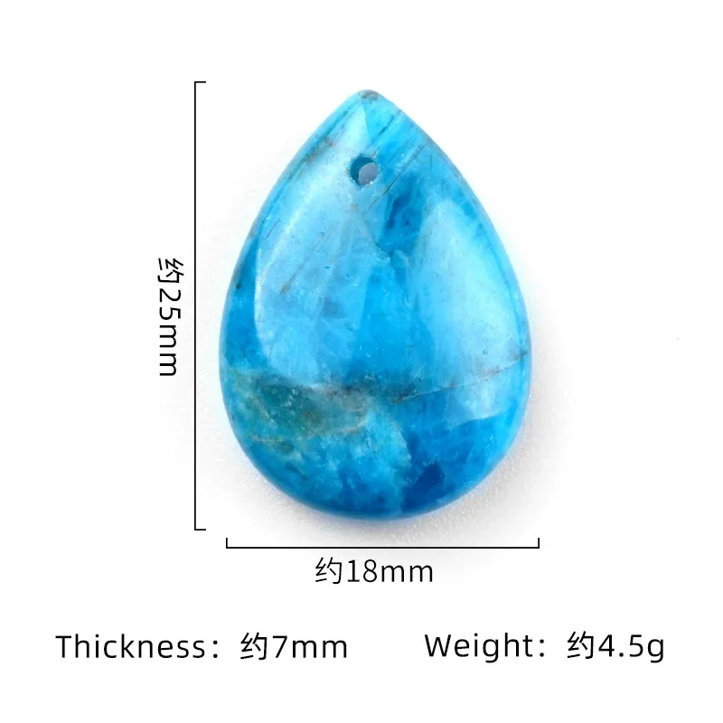 1pc Natural Crystal Stone Water Drop Shape Pendant Amethyst Rose Quartz Obsidian Charms for Necklace Jewelry Acc Making