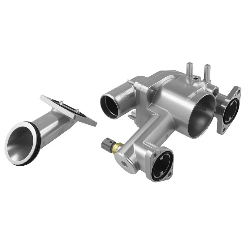 N26R-Aluminium Thermostat Housing Assembly+ Water Outlet For Jaguar S-Type XJ8 XJR 4.2L 2003-2005- AJ89485 AJ87947