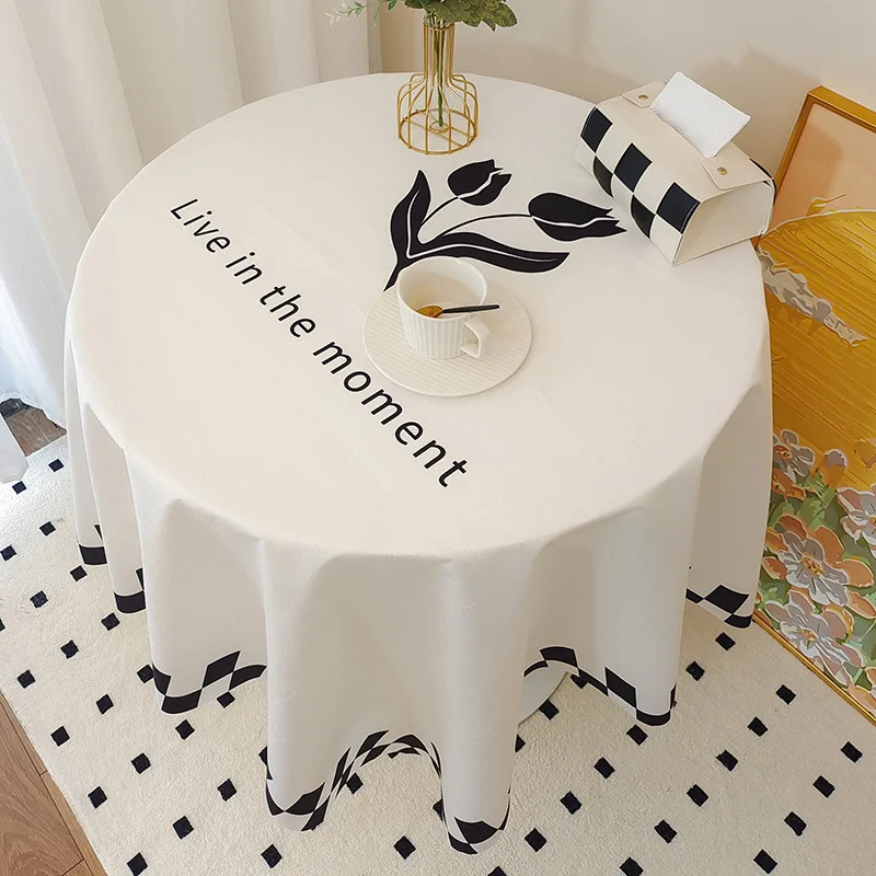 

2024 Velvet tablecloth with a light luxury and high-end feel, internet famous photo background decoration