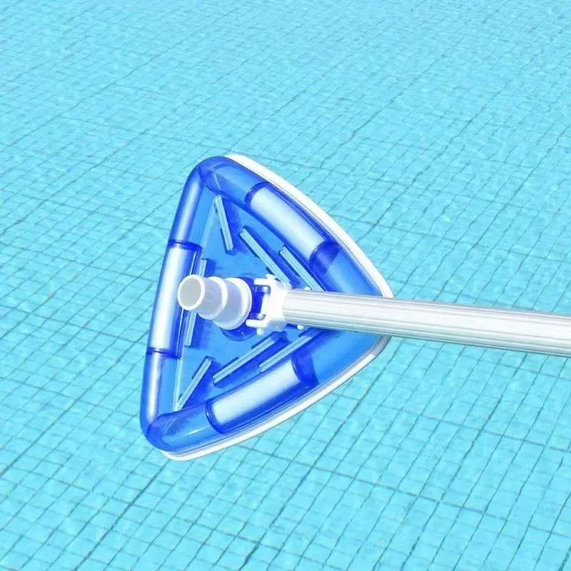 Transparent Triangle Spa Swimming Pool Vacuum Cleaner Head Cleaning Brush Tool Outdoor Hot Tubs Accessories Garden Supplies