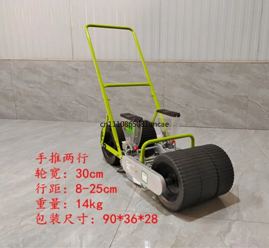 For New Hand Push Vegetable Precision Seeder Portable Sowing Machine For Fennel Lettuce Pakchoi Small Grain Seeds Planting