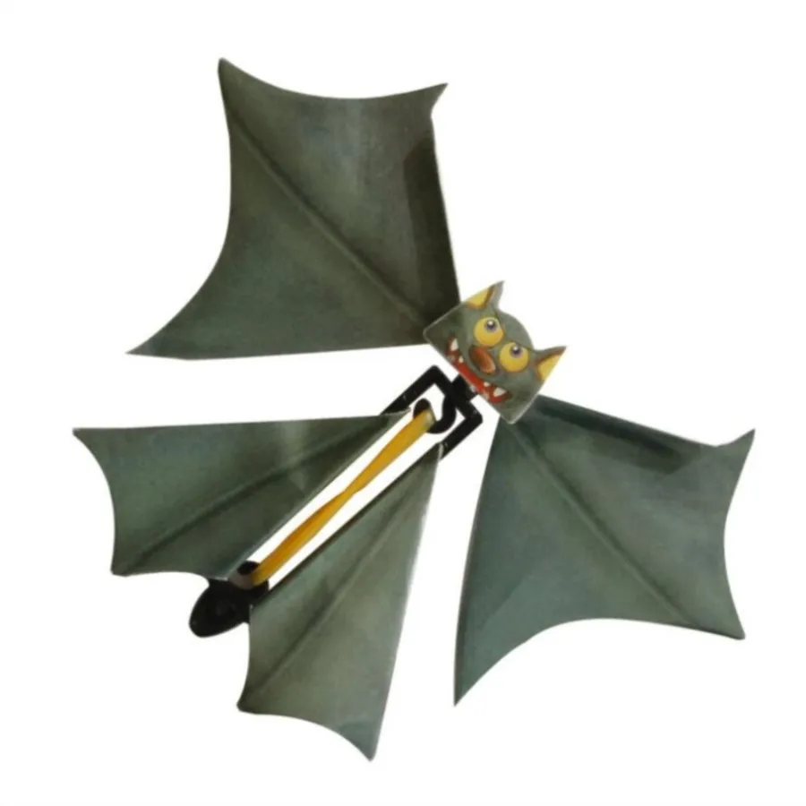 5 PCS/LOT 150mm Halloween Magic Flyed Bat Flying Butterfly Magical Props Prank Joke Hallowmas Toy All Saints' Day Toys Funny New