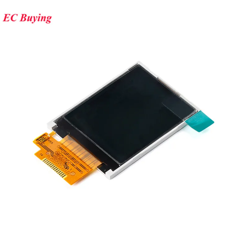 1.8 "1.8 polegadas 128x160 spi cor tft hd ips display lcd 128*160 módulo st7735s 3.3v substituir conector de alimentação oled para arduino