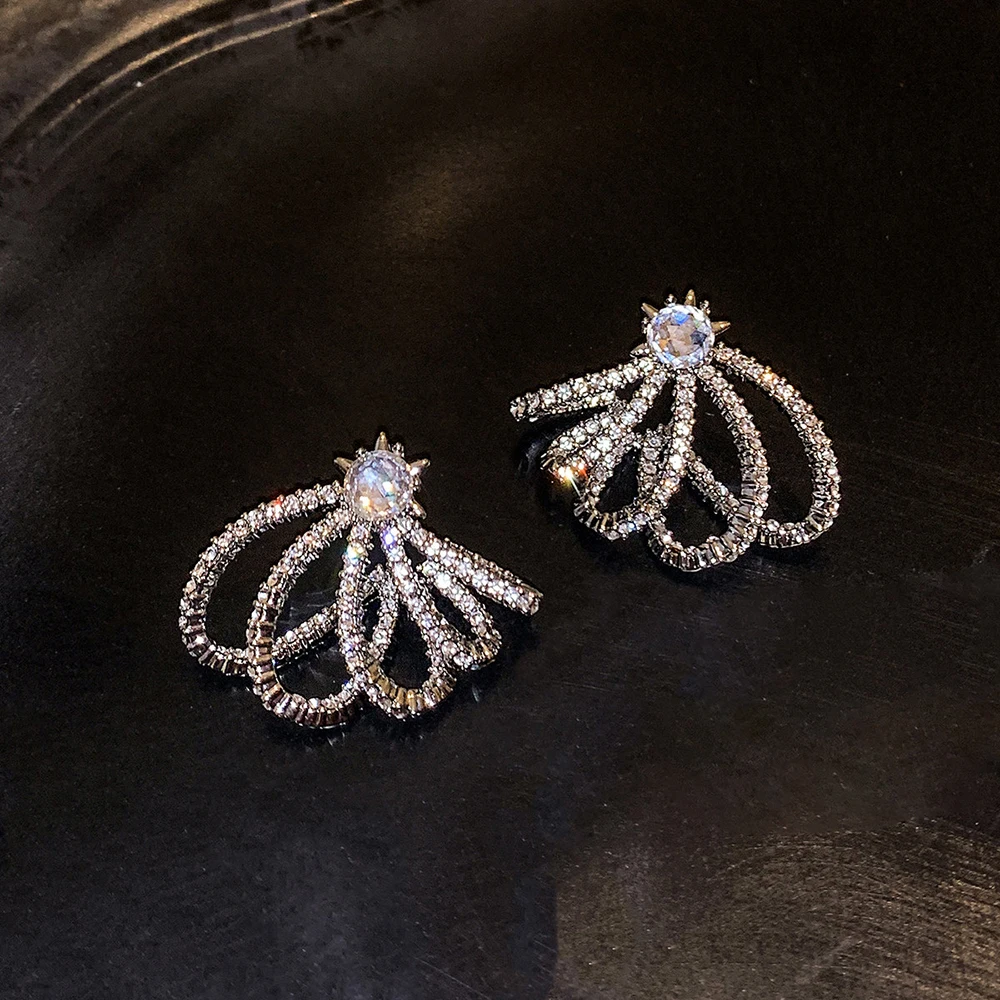 

Super popular new unique beautiful ultra shiny Bow Knot Stud Earrings for women