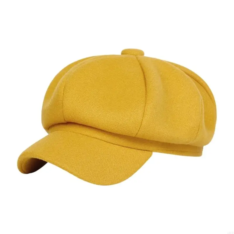 Soft Warm Winter Painters Cap With Color Cotton Newsboys Cabbie Hat For Women Casual Outfit Everyday Essential