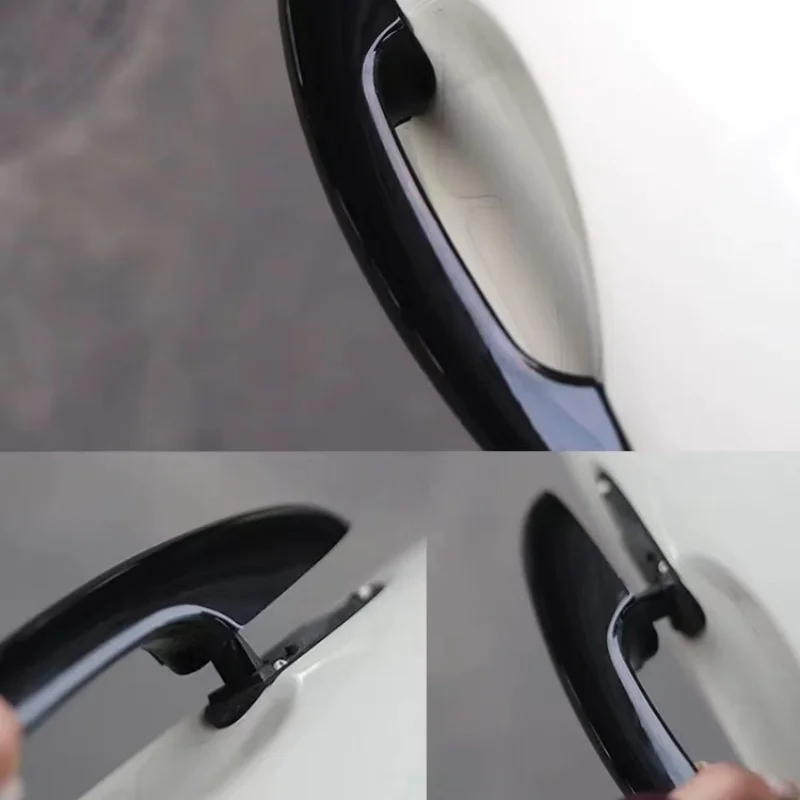 4pcs Door Handle Cover for BMW for Mini for Cooper F54 F55 F60 Countryman Gloss Auto Exterior Parts Black Door Handle Cover Trim