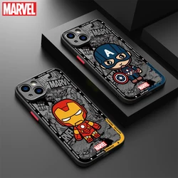 Cartoon Marvel Spiderman Groot Phone Case for iPhone 16 15 Pro Max 14 Plus 13 12 11 Pro Max SE 7 8 14 Pro XR X XS 15Pro 12 Mini