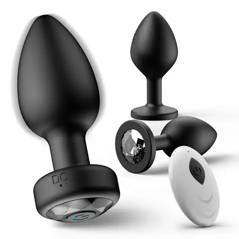 Wireless Control Anal Vibrator Prostate Massager for Men Rechargeable Adult Sex Toy with Remote Strong Vibration Modes