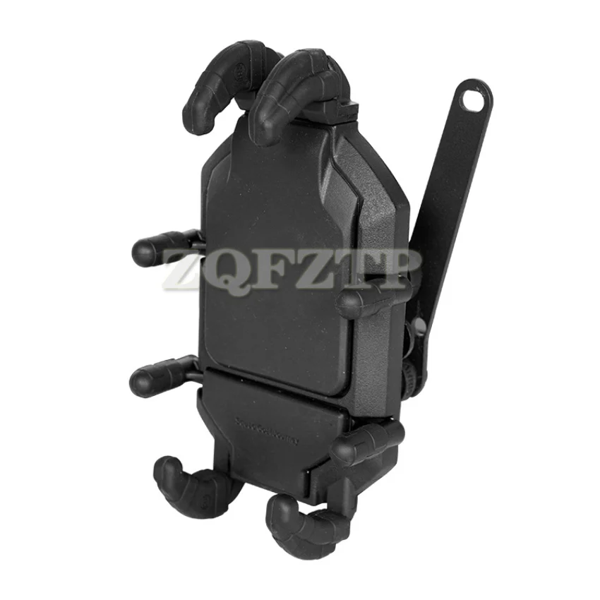 Rotatable Motorcycle Mobile Phone Holder Navigation Bracket Support Stand Shock-absorbing Suitable For CFMOTO 450SR/S