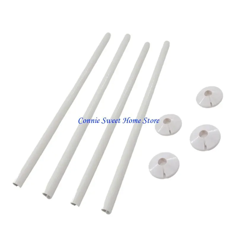 

LXAF Пластиковые декоративные крышки Крышка трубы радиатора Защитные рукава Аксессуары для радиатора