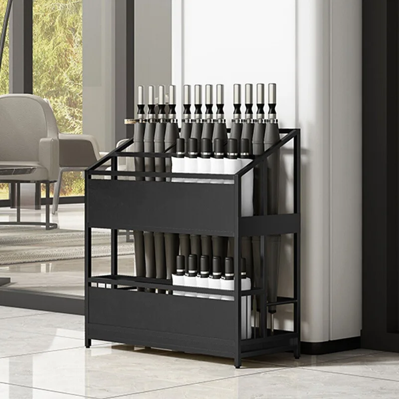 

High-end umbrella storage rack, umbrella shelf at the entrance of the commercial class classroom, hot-selling umbrella rack