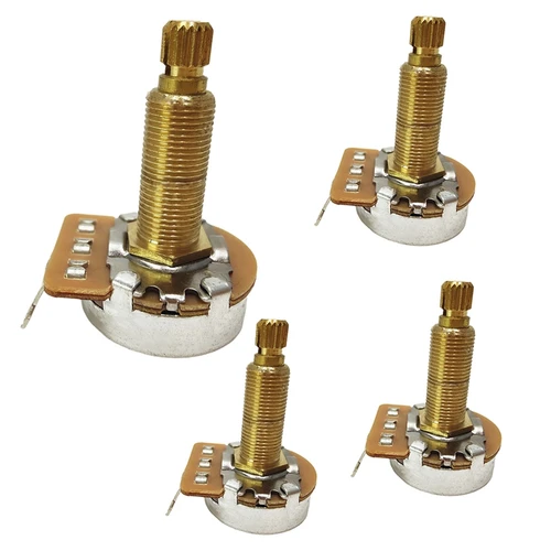 Imagen 1 del producto Potentiometer Splined Small Pot Electric Guitar Bass Effect Amp Tone Volume 28Mm