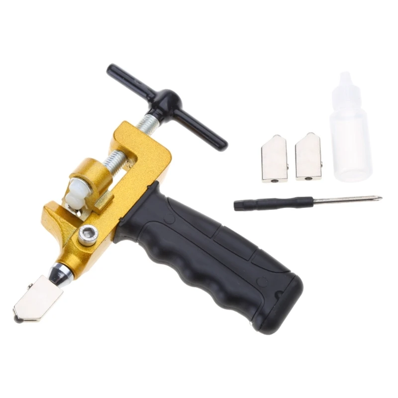 2 In 1 Ceramic Tile Glass Cutting Tool Portable Construction Cutter Hand Tools