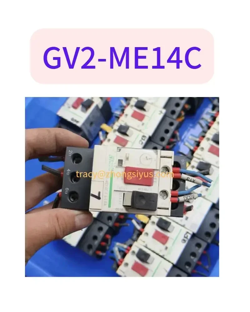 Used motor protection switch GV2-ME14C 6-10A, in stock, tested ok， function normally