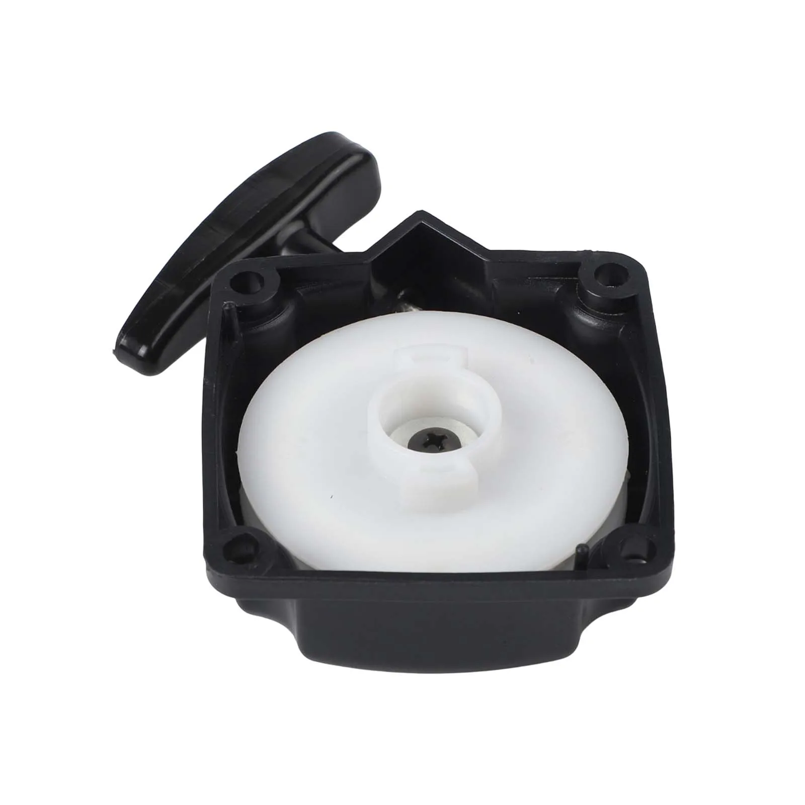 Efficient Brush Cutter Starter Driver Plate Included Rope Pull Starter for versatile Compatibility 3 Pieces Included