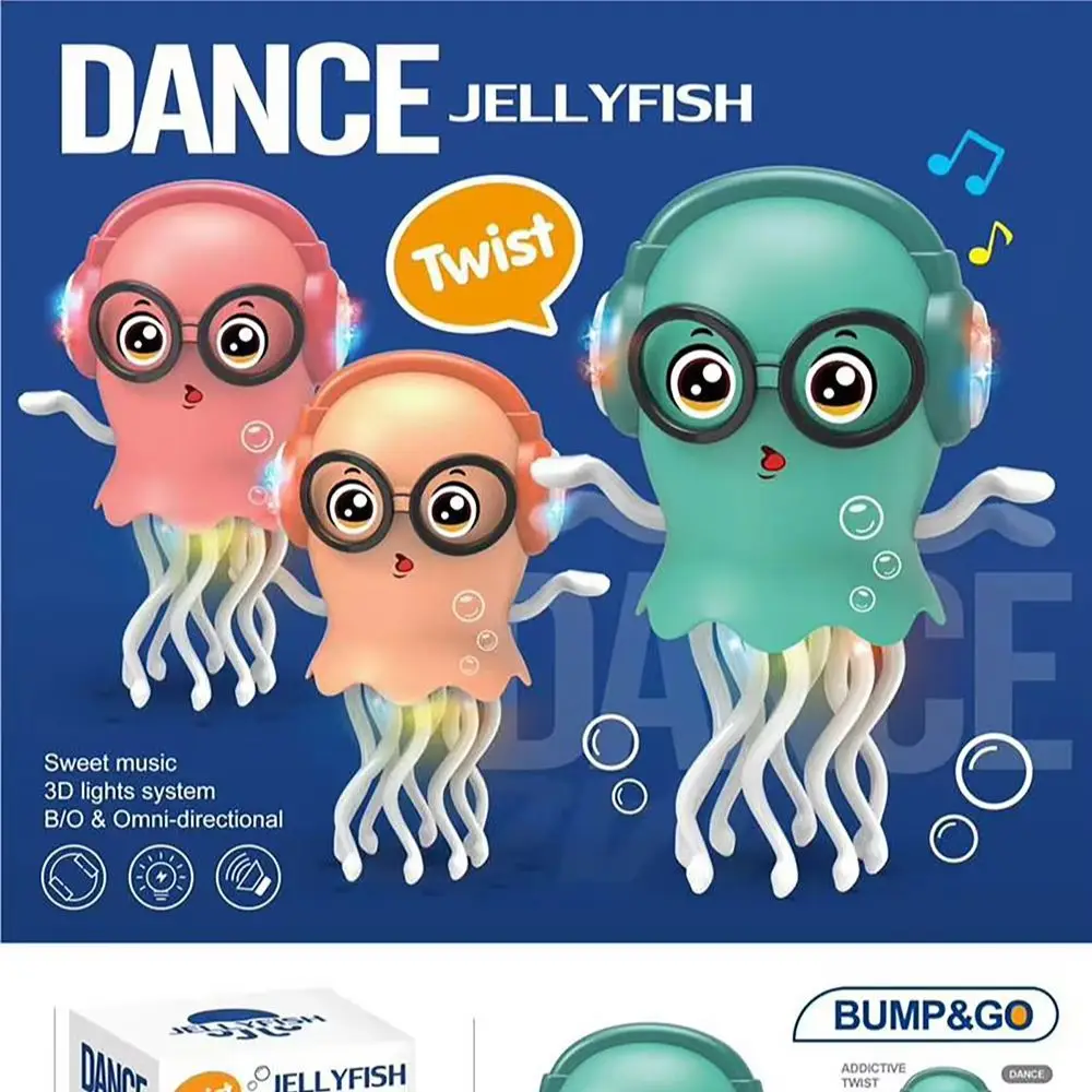 Dansende Octopus Kid Elektronisch huisdierspeelgoed Cartoon Interactieve ontwikkeling Bewegend onderwijs Peuterspeelgoed Cadeau Creatief verjaardagscadeau