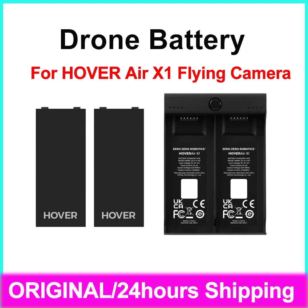 Hover Air X1 Drone Camera Accessories Original 1050mAh Battery and Charger Kit for HOVERAir X1 Flying Drone Camera power Supply