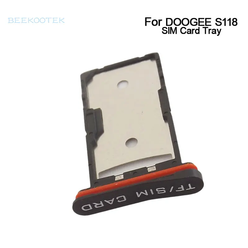 New Original DOOGEE S118 SIM Card SIM TF Holder Card Tray Card Slot Adapter Accessories For DOOGEE S118 Smart Phone