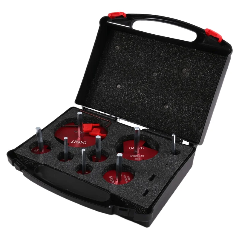 ABMH-PVC tubo reamer kit forstandard 1/2 Polegada broca pvc montagem saver pvc tubo reamer ferramenta pvc soquete saver